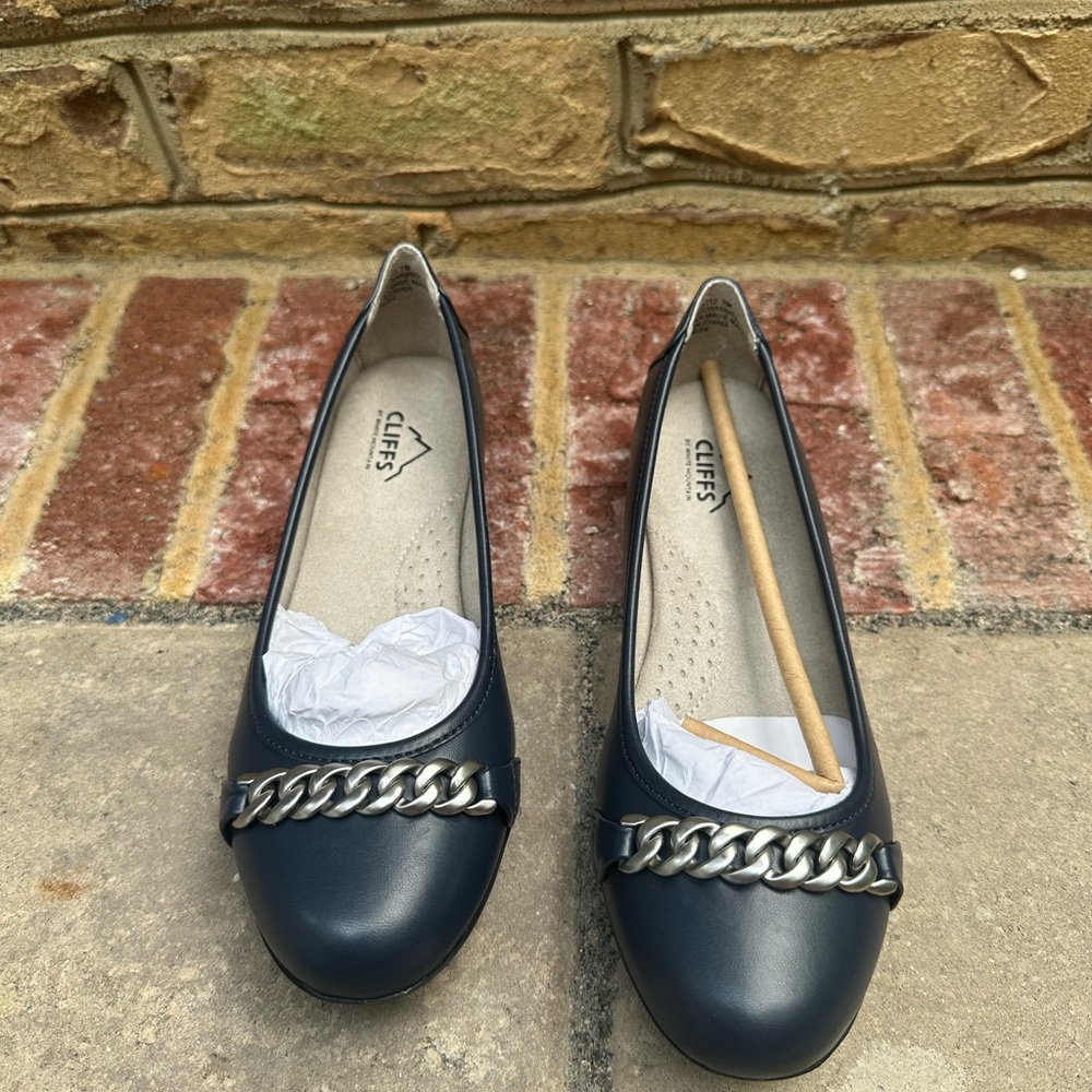 Cliffs by White Mountain Women’s Charmed Ballet Flats 7M - Picture 2 of 8